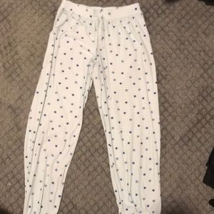 pj pants Light blue with dark blue stars